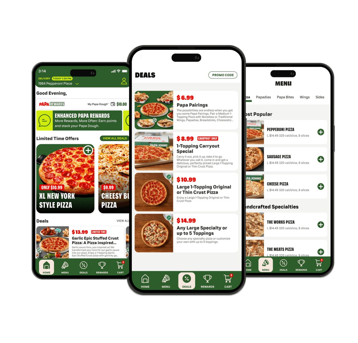 Papa Johns Mobile App